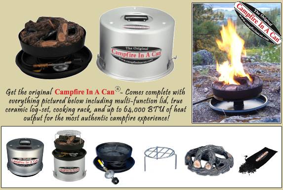 Get the original Campfire in a Can